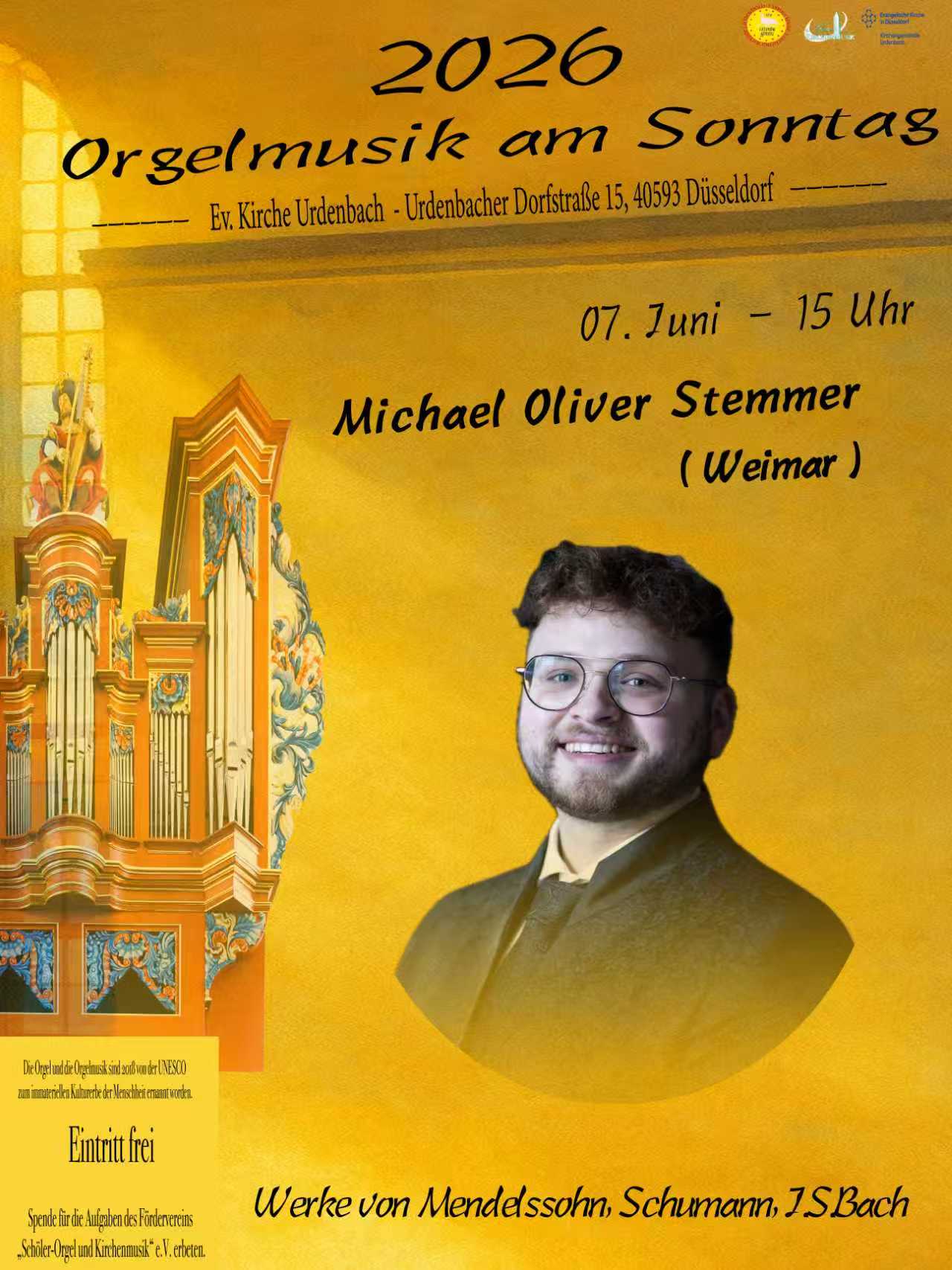 Orgelmusik am Sonntag